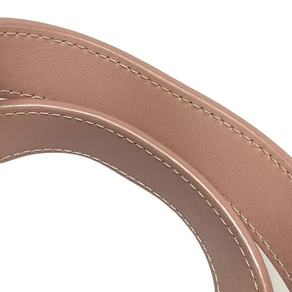 Auth CELINE Teen Triomphe Pannier - Beige Pink Beige Raffia Calf Skin Tote Bag - Picture 8 of 16